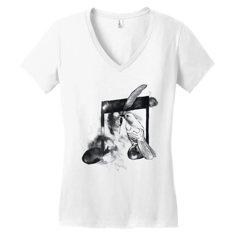 Music Painter Women's V-Neck T-Shirt 3 Music Painter Women's V-Neck T-Shirt - Image 3