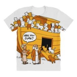 Noah S Ark Cat All Over Women's T-shirt 7 Noah S Ark Cat All Over Women's T-shirt -TeeMuse Store pd.2526922416.108.25078127.s3.1 front customized f5f5f5 none x45y32 294 800x800 1
