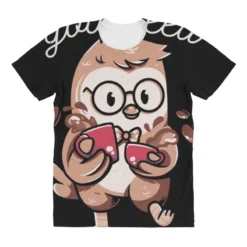 Owl You Need Is Coffee All Over Women's T-shirt 7 Owl You Need Is Coffee All Over Women's T-shirt -TeeMuse Store pd.2526927765.108.25080514.s3.1 front customized 111111 none x45ym71 294 800x800 1