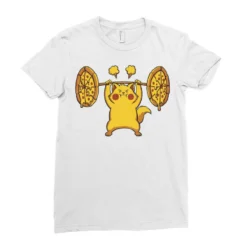 Pizza Cat Gym Ladies Fitted T-Shirt -TeeMuse Store pd.2526936278.36.25082877.s3.1 front white ffffff none x0y0 154 800x800 1