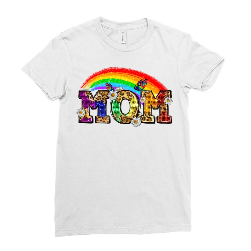 Mom LGBTQ+ Ladies Fitted T-Shirt 3 Mom LGBTQ+ Ladies Fitted T-Shirt - Image 3