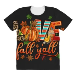 Love Fall Yall All Over Women's T-shirt -TeeMuse Store pd.2526943693.108.25097495.s3.1 front customized 111111 none x45y45 294 800x800 1