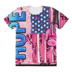 Hope Breast Cancer And American Flag All Over Women's T-shirt 7 Hope Breast Cancer And American Flag All Over Women's T-shirt -TeeMuse Store pd.2526947671.108.25097471.s3.1 front customized 111111 none x6.024y2.524 371.952 800x800 1