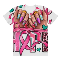 Hope With Woman Hands All Over Women's T-shirt -TeeMuse Store pd.2526955473.108.25097445.s3.1 front customized f5f5f5 none x45ym1 294 800x800 1