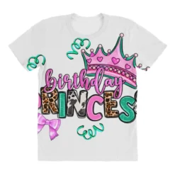 Birthday Princess All Over Women's T-shirt 7 Birthday Princess All Over Women's T-shirt -TeeMuse Store pd.2526964669.108.25097360.s3.1 front customized f5f5f5 none x45y47.5 294 800x800 1