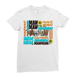 Maw Maw Ladies Fitted T-Shirt -TeeMuse Store pd.2526967868.36.25097273.s3.1 front white ffffff none x0y0 154 800x800 1