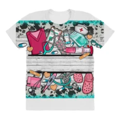 Custom Name Nurse All Over Women's T-shirt -TeeMuse Store pd.2526973126.108.25100615.s3.1 front customized f5f5f5 none x45y41.5 294 800x800 1