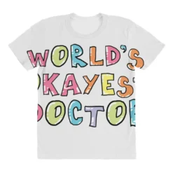 World S Okayest Doctor Gift Idea All Over Women's T-shirt 7 World S Okayest Doctor Gift Idea All Over Women's T-shirt -TeeMuse Store pd.2527000972.108.25083413.s3.1 front customized f5f5f5 none x45y74.5 294 800x800 1
