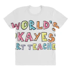 World S Okayest Art Teacher Gift Idea All Over Women's T-shirt -TeeMuse Store pd.2527008319.108.25086416.s3.1 front customized f5f5f5 none x45y87 294 800x800 1