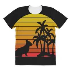 Retro Vintage Corgi Sunset Palm Trees Beach Silhou All Over Women's T-shirt 7 Retro Vintage Corgi Sunset Palm Trees Beach Silhou All Over Women's T-shirt -TeeMuse Store pd.2527028741.108.25097673.s3.1 front customized 111111 none x45y48.5 294 800x800 1