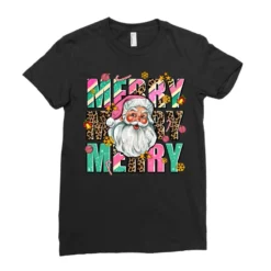 Merry Merry Merry Ladies Fitted T-Shirt -TeeMuse Store pd.2527036850.36.25097045.s3.1 front black ffffff none x0y0 154 800x800 1