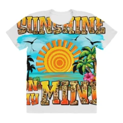 Sunshine On My Mind All Over Women's T-shirt -TeeMuse Store pd.2527053492.108.25102041.s3.1 front customized f5f5f5 none x45y24.5 294 800x800 1
