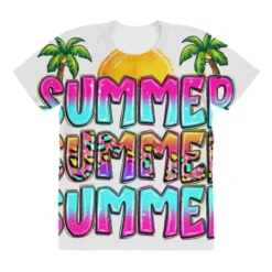 Summer Summer Summer All Over Women's T-shirt -TeeMuse Store pd.2527056777.108.25102027.s3.1 front customized f5f5f5 none x45y15.5 294 800x800 1
