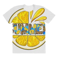 Summer Lemon All Over Women's T-shirt -TeeMuse Store pd.2527059467.108.25102017.s3.1 front customized f5f5f5 none x45y25 294 800x800 1