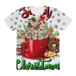 Sweet Christmas All Over Women's T-shirt -TeeMuse Store pd.2527073662.108.25102080.s3.1 front customized f5f5f5 none x45ym13 294 800x800 1