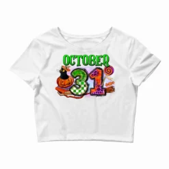 October 31 Halloween Crop Top