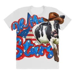 Oh My Stars Cow All Over Women's T-shirt -TeeMuse Store pd.2527119018.108.25102456.s3.1 front customized f5f5f5 none x45y37.5 294 800x800 1