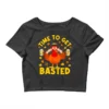 Time To Get Basted Turkey Crop Top