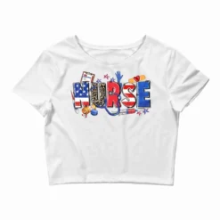 American Nurse Crop Top