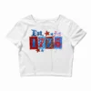 Est 1776 Crop Top