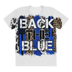 Back The Blue Brushstroke All Over Women's T-shirt -TeeMuse Store pd.2527127121.108.25102401.s3.1 front customized f5f5f5 none x45y52.5 294 800x800 1