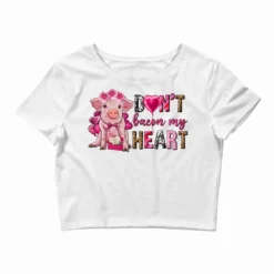 Don't Bacon My Heart Crop Top