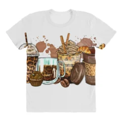 Leopard Coffee Cups All Over Women's T-shirt -TeeMuse Store pd.2527154529.108.25102300.s3.1 front customized f5f5f5 none x45y80 294 800x800 1