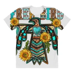 Western Free Bird All Over Women's T-shirt -TeeMuse Store pd.2527166841.108.25103050.s3.1 front customized f5f5f5 none x45y15 294 800x800 1