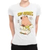 Capy Noodles Ladies Fitted T-Shirt