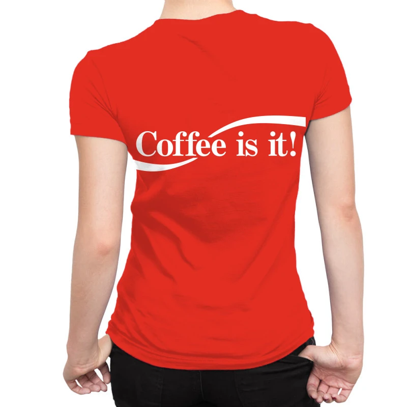 Coffee Is It! All Over Women's T-shirt 2 Coffee Is It! All Over Women's T-shirt - Image 2