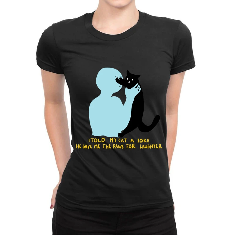 Funny Cat Ladies Fitted T-Shirt 1 Funny Cat Ladies Fitted T-Shirt