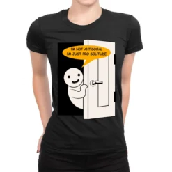 Introvert Ladies Fitted T-Shirt