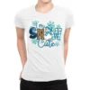 I'm Snow Cute Ladies Fitted T-Shirt