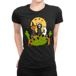 A Piece Of Halloween Ladies Fitted T-Shirt