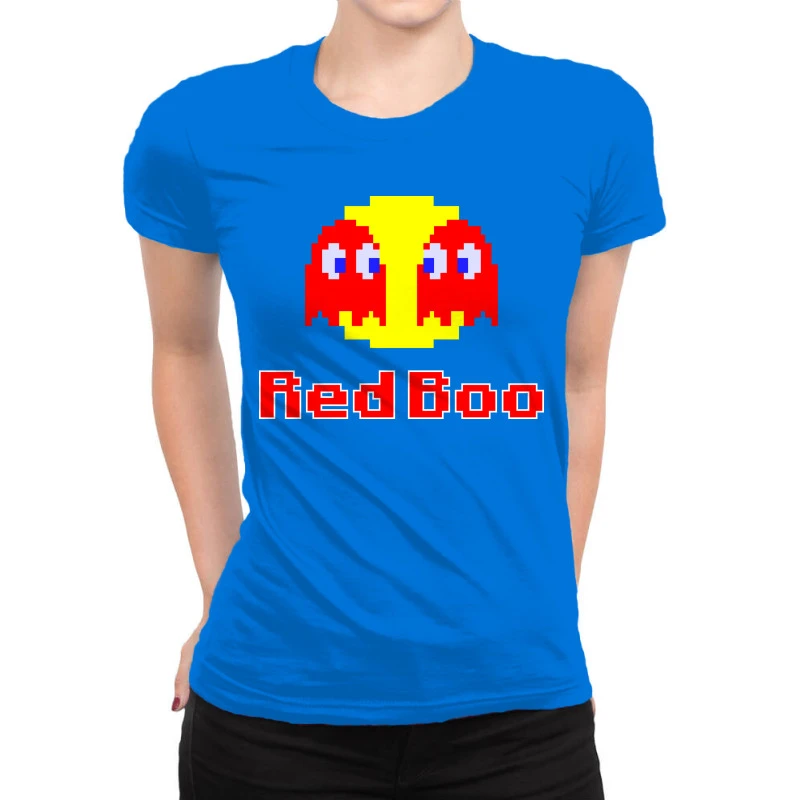Red Boo All Over Women's T-shirt 1 Red Boo All Over Women's T-shirt