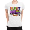 Trunk Or Treat Ladies Fitted T-Shirt