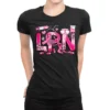 Breast Cancer Lpn Licensed Practical Nurse Ladies Fitted T-Shirt