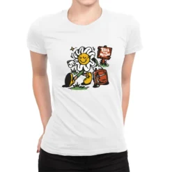 Back To Nature Ladies Fitted T-Shirt