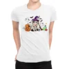 Spooky Cow Ladies Fitted T-Shirt