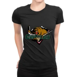 Utah Grizzlies Ladies Fitted T-Shirt