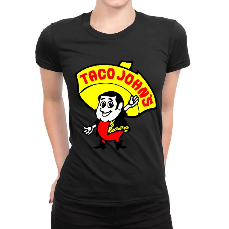 Taco John's Ladies Fitted T-Shirt 1 Taco John's Ladies Fitted T-Shirt