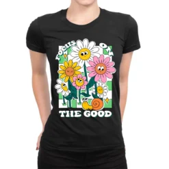 Focus On The Good Sublimation Ladies Fitted T-Shirt