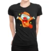 Puppet History Drawing Art Ladies Fitted T-Shirt