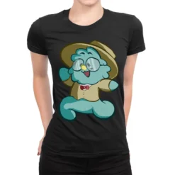 The Professor Puppet History Ladies Fitted T-Shirt