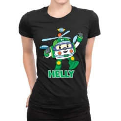 Helly Robocar Poli Ladies Fitted T-Shirt