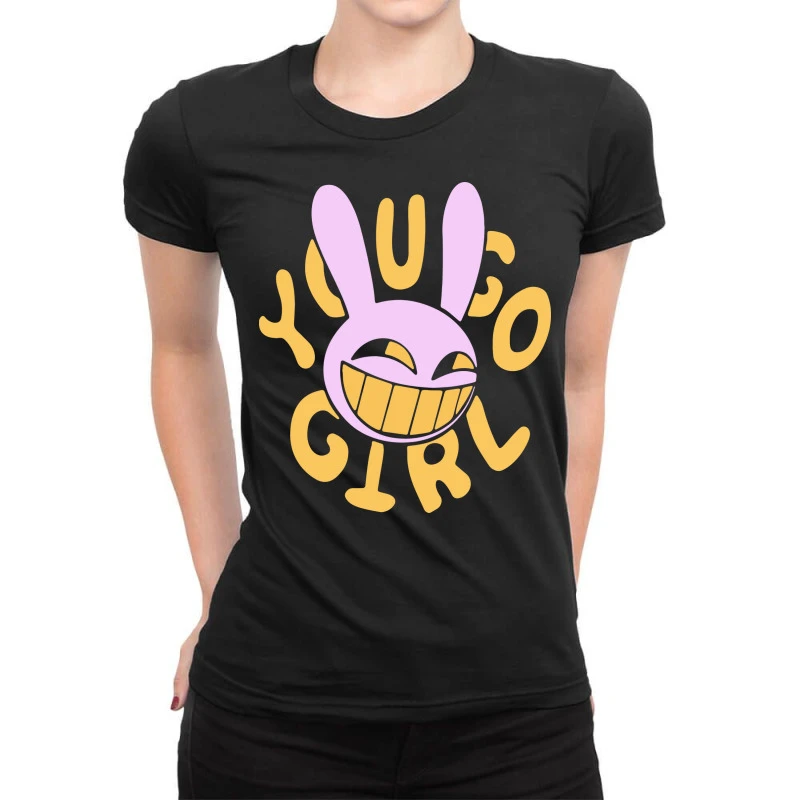 The Amazing Digital Circus Ladies Fitted T-Shirt 1 The Amazing Digital Circus Ladies Fitted T-Shirt