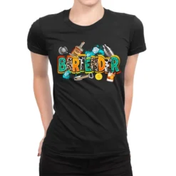 Bartender Ladies Fitted T-Shirt