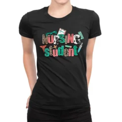 Nursing Student Ladies Fitted T-Shirt