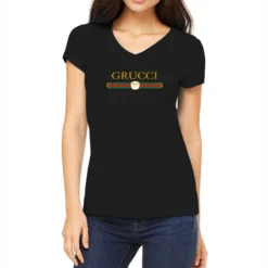 Grucci Women's V-Neck T-Shirt