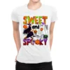 Sweet And Spooky Ladies Fitted T-Shirt